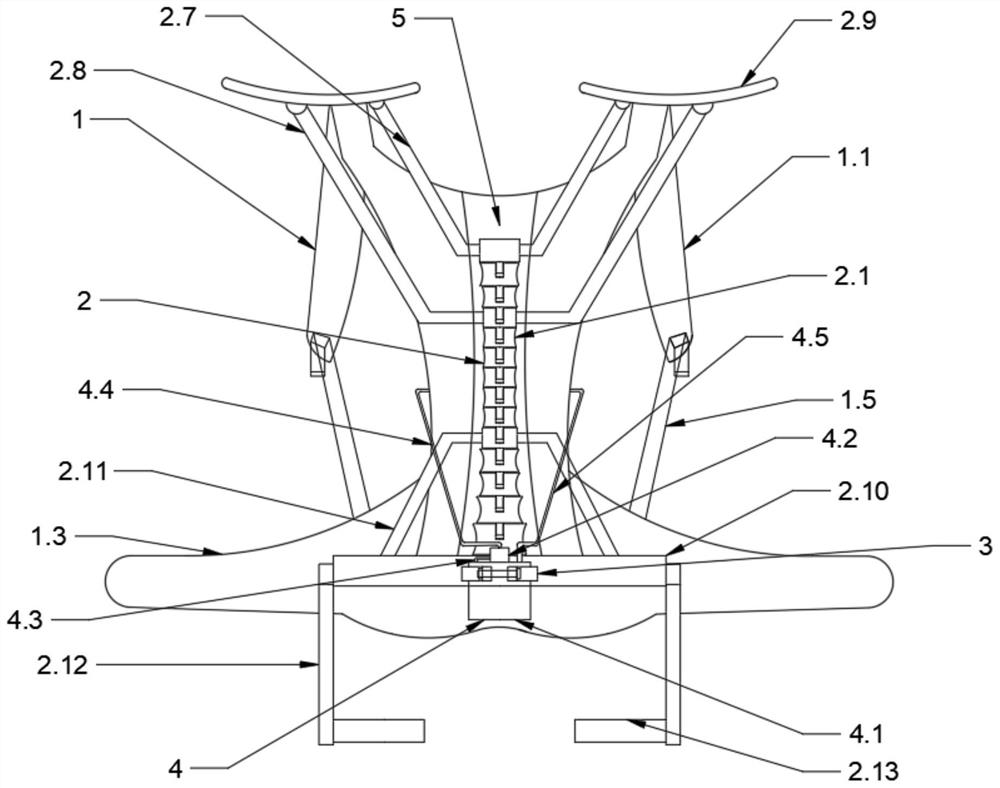 Wearable exoskeleton with cooling function