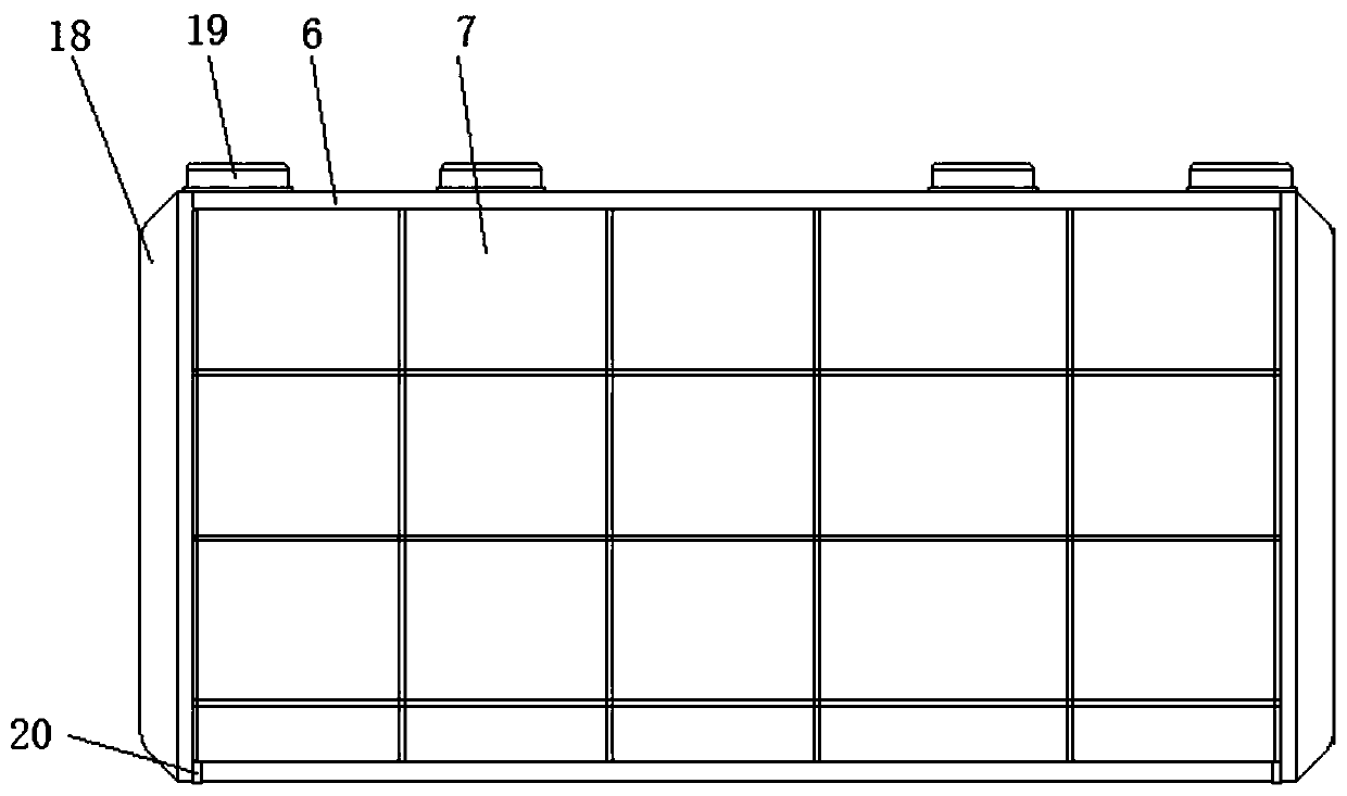 Filter-type rainwater collection device for green building