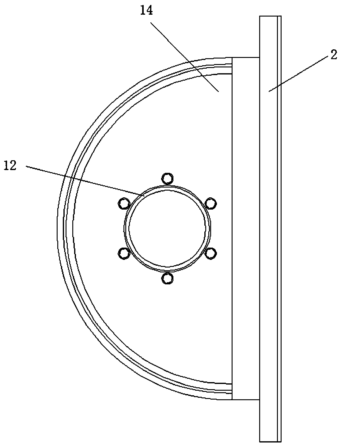 Filter-type rainwater collection device for green building