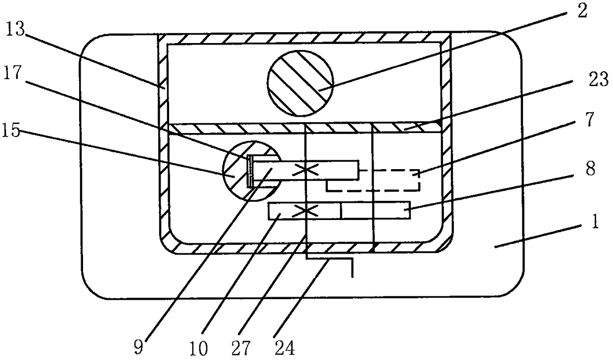 Pressing-wheel fixed-distance punching device