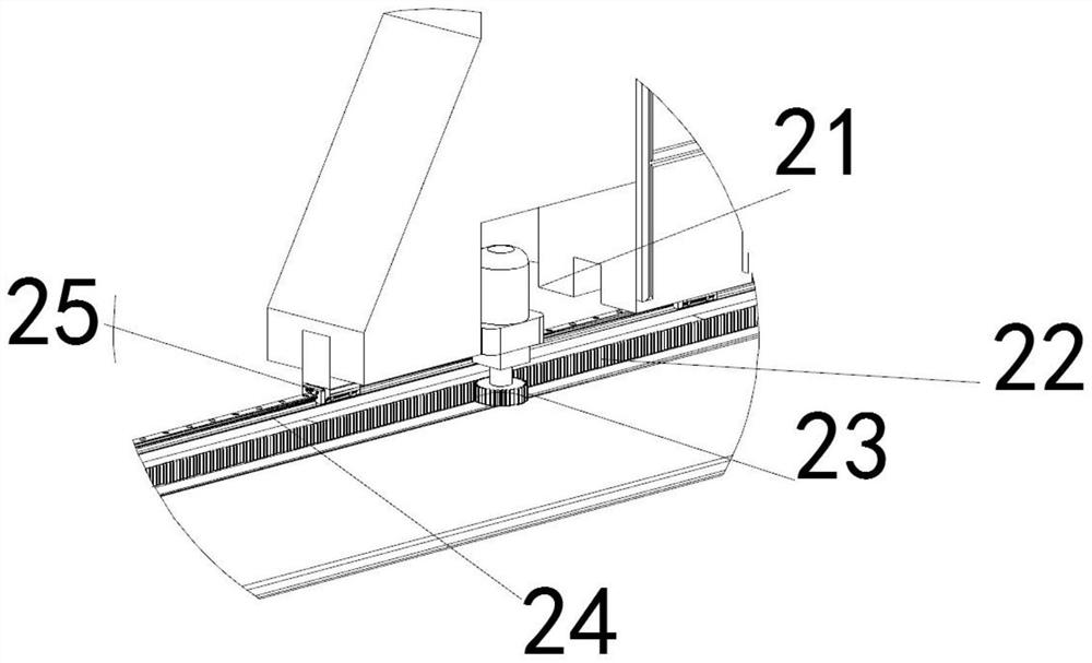 Flexible gantry type robot welding system for steel formwork