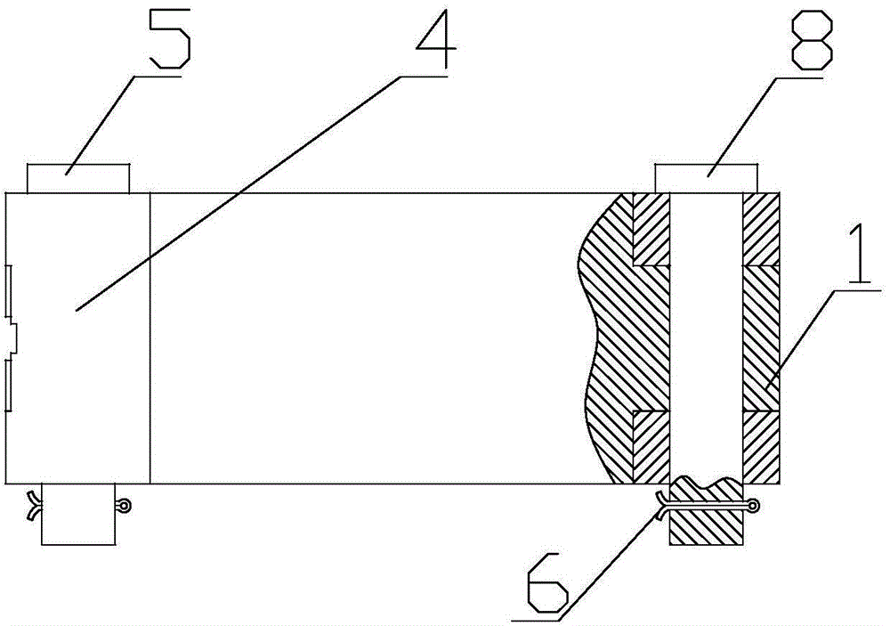 Vertical insulator ratchet fastener for 10 kV electric power overhead line, and application method