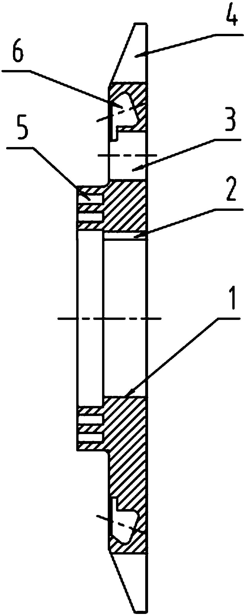 Motor rotor pressing plate