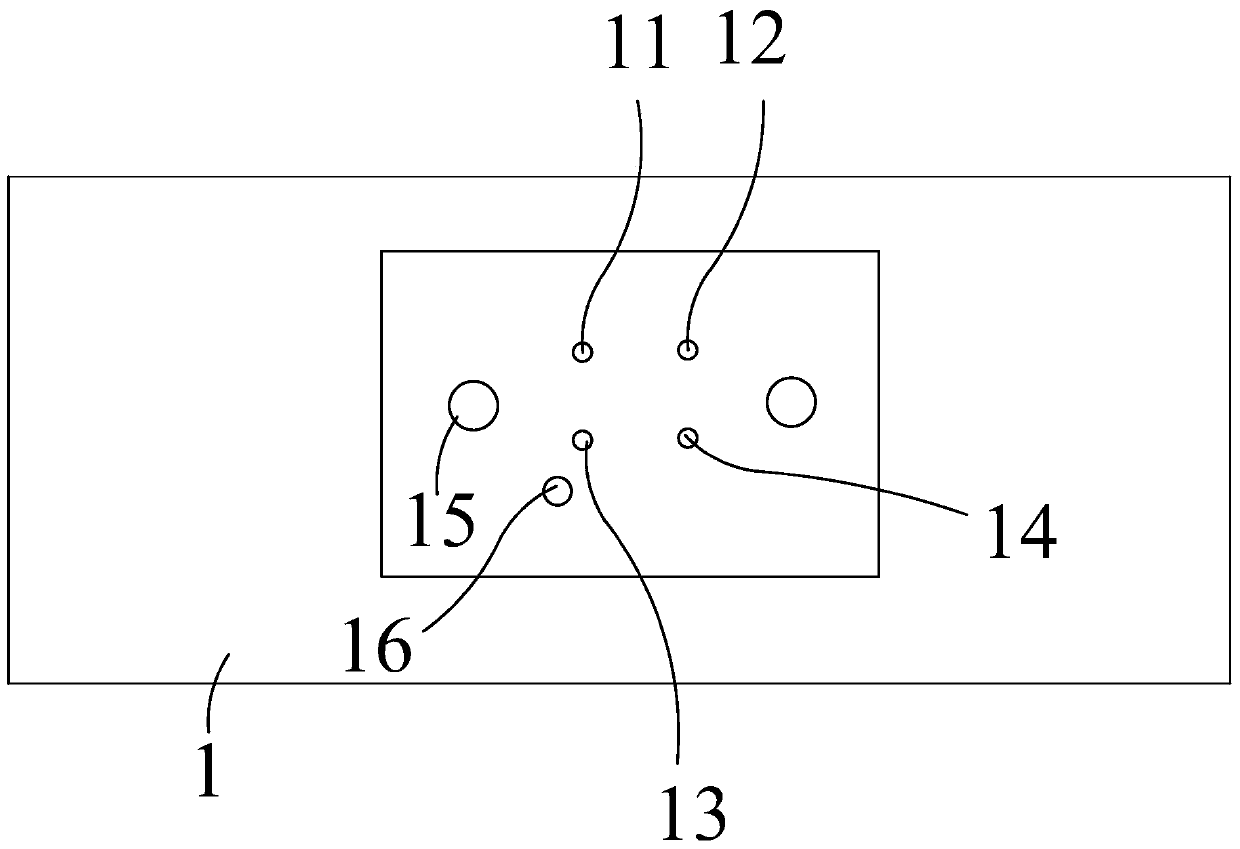 Steering gear clamping device and clamping method suitable for steering gear test platform