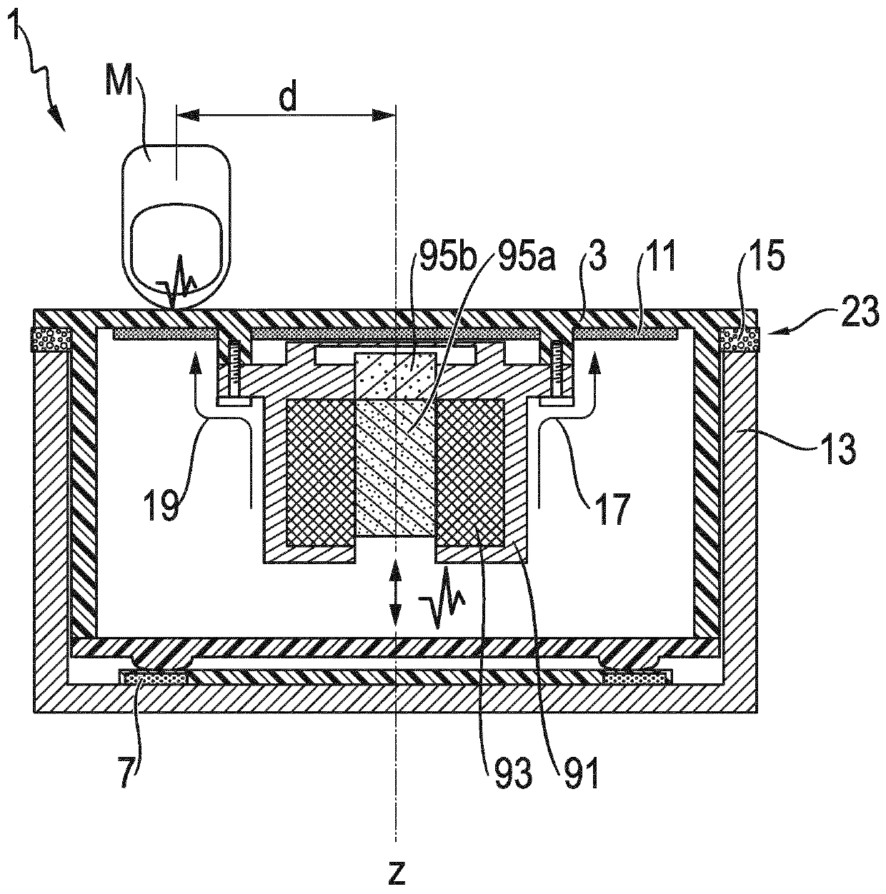 Haptic feedback for touch panel device