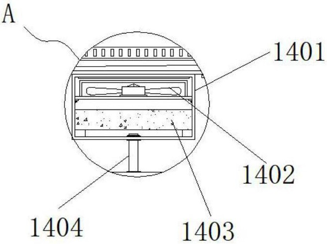 Lifting type printing and drying mechanism for corrugated boards