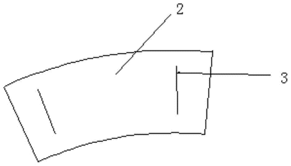 A positioning method for the supporting column of the intercooling tower