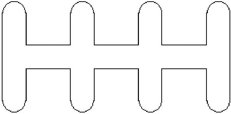 Flat polyester fiber FDY (Fully Drawn Yarn) and preparation method thereof