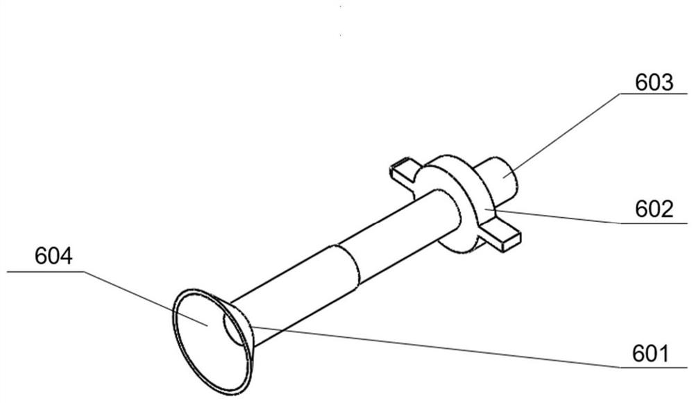 Battery expansion displacement and temperature in-situ measurement device