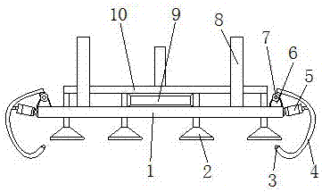 Rapid board adsorption device