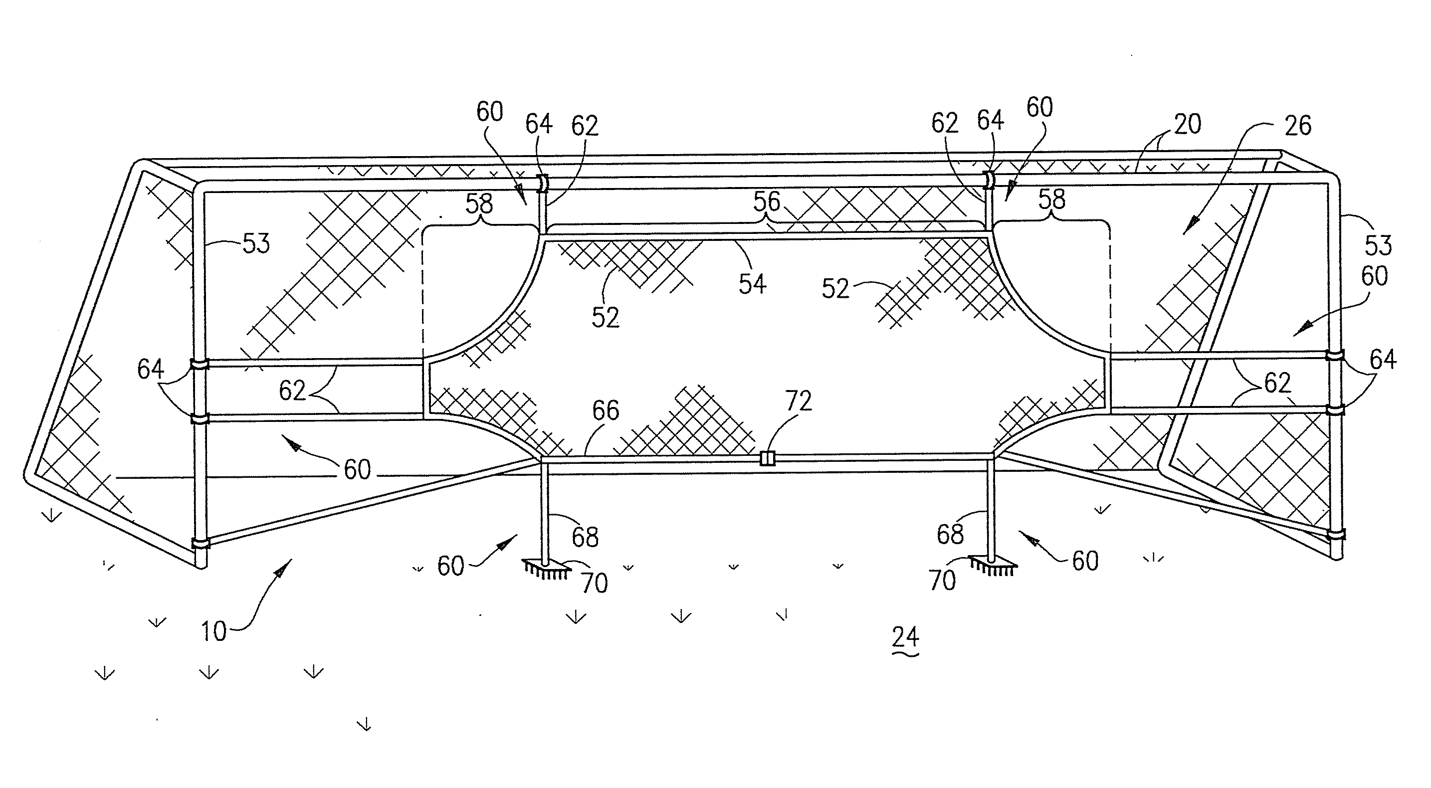 Soccer Training Apparatus and Method