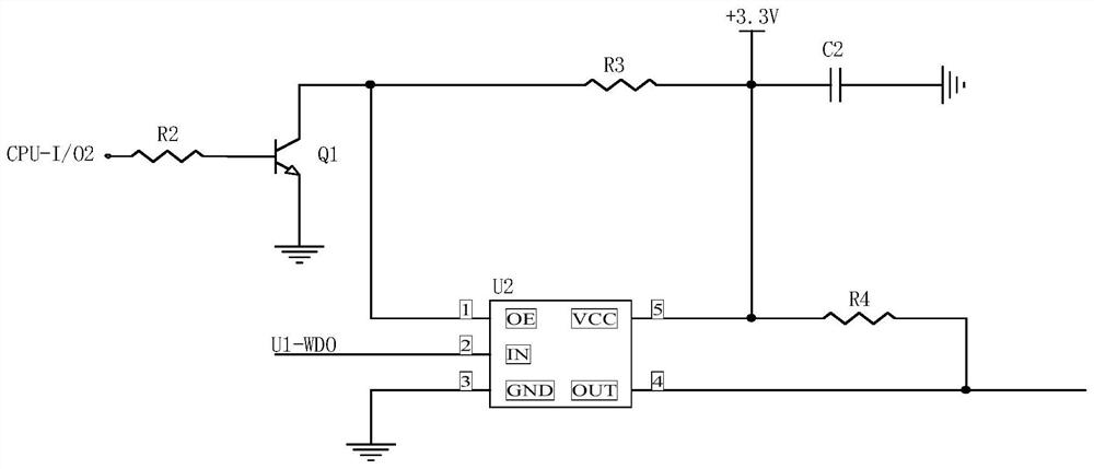 Automatic power-down restart circuit and corresponding Internet-of-things gateway