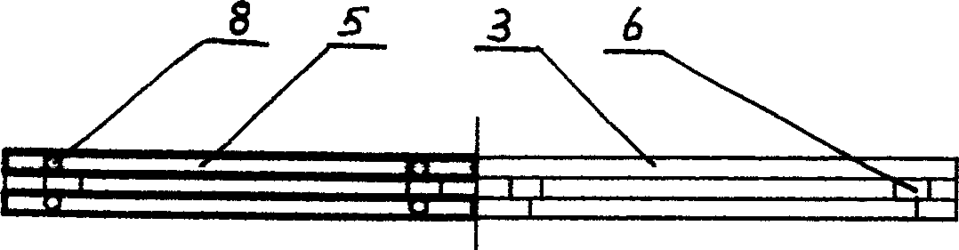 Built-in type safety theft-proof sliding window fence with variable tracks