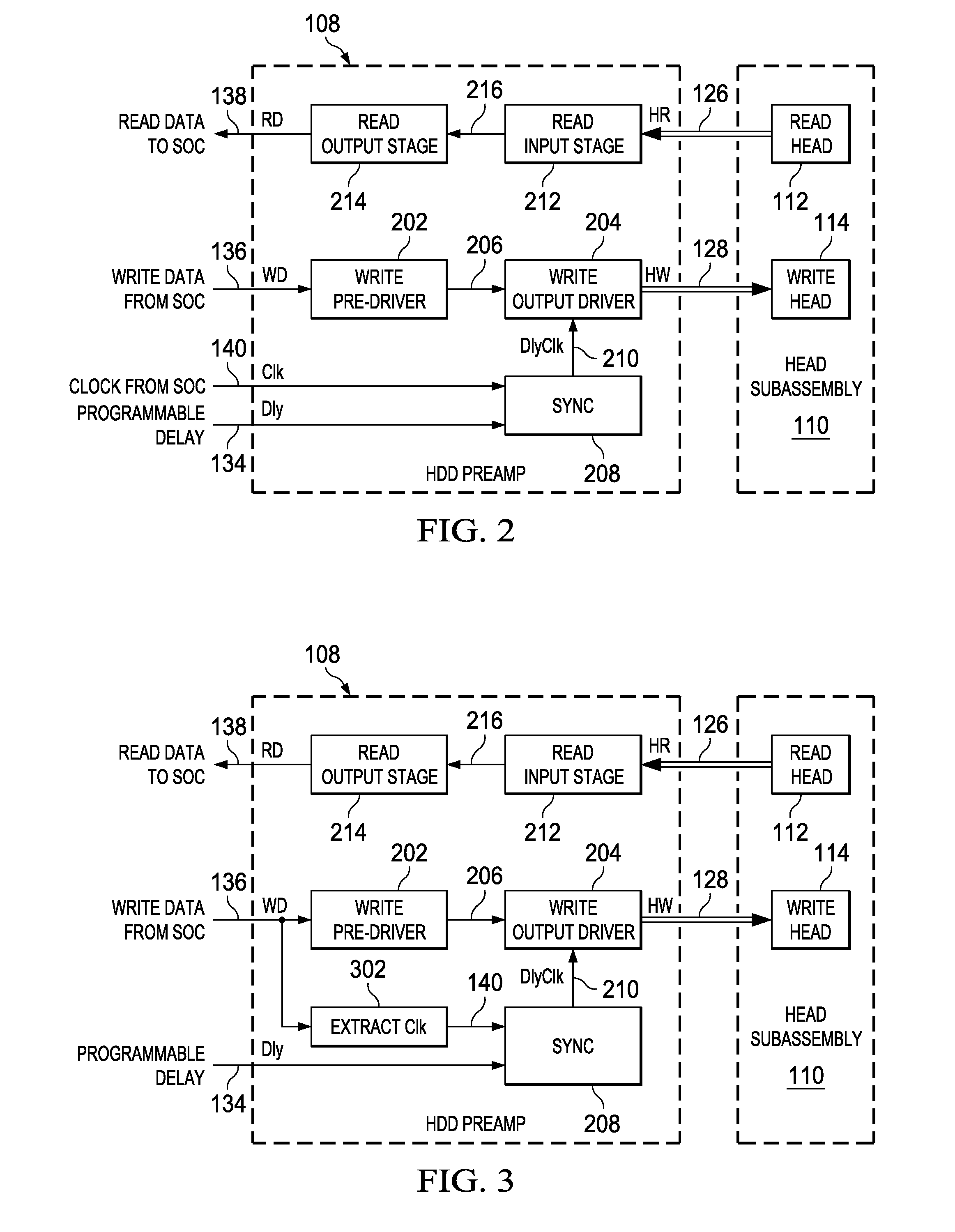 Preamplifier and method for synchronization with bit patterned media