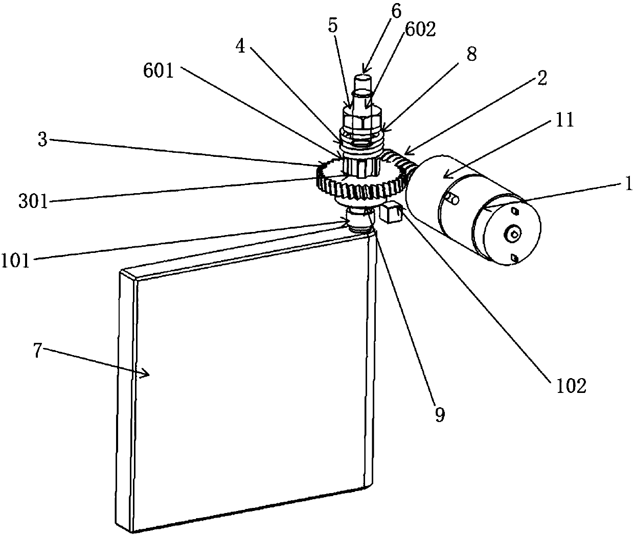 Convenient manually-operable automatic opening and closing device for electric vehicle charging port door