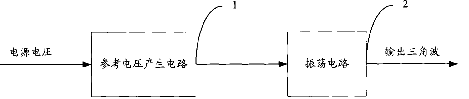 Triangle wave generating circuit, pulse width modulation circuit and audio power amplifying circuit