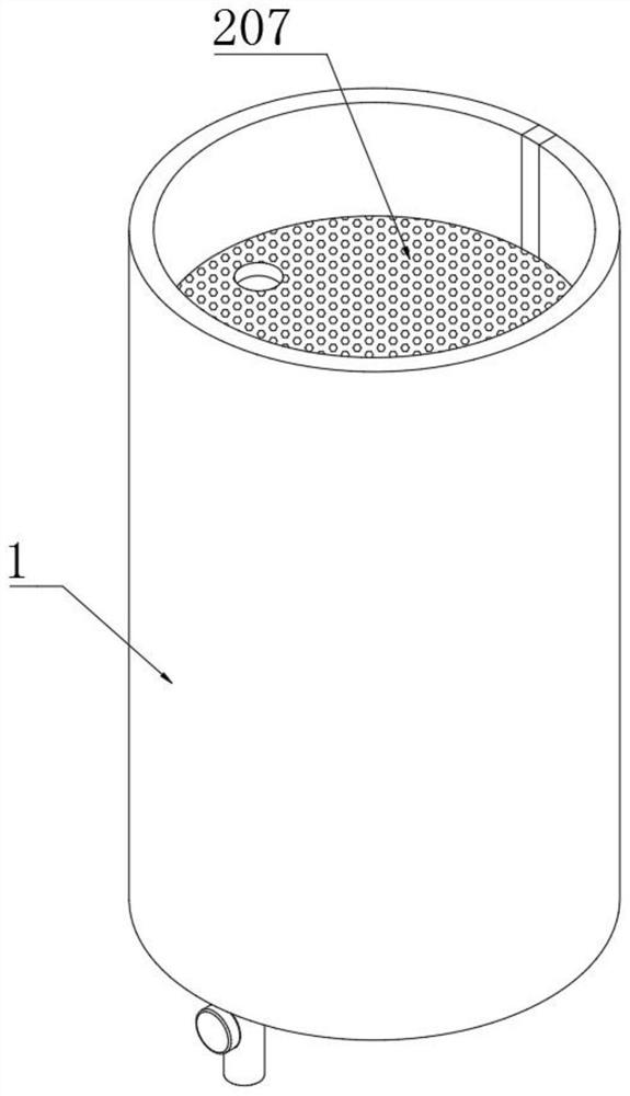 Atmospheric pollution purification and treatment device