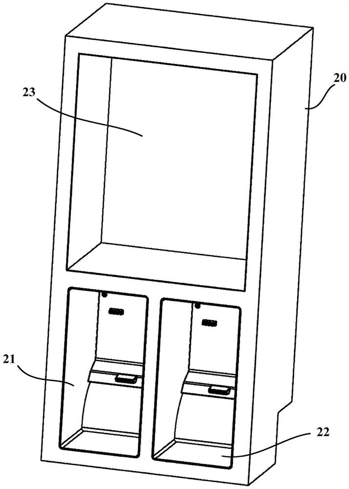 Refrigerating and freezing device