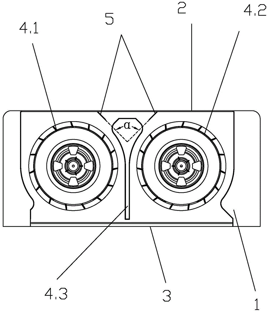 Indoor hanging type machine of air conditioner