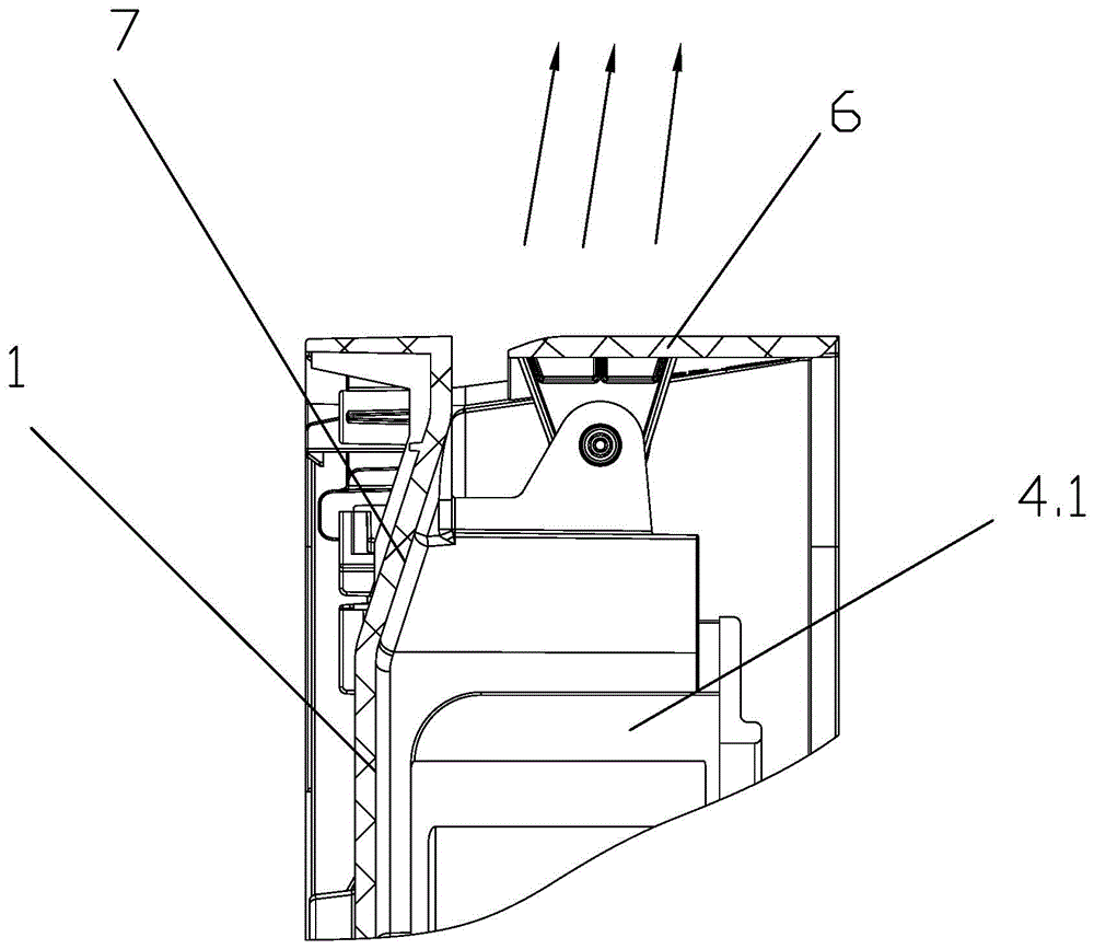 Indoor hanging type machine of air conditioner