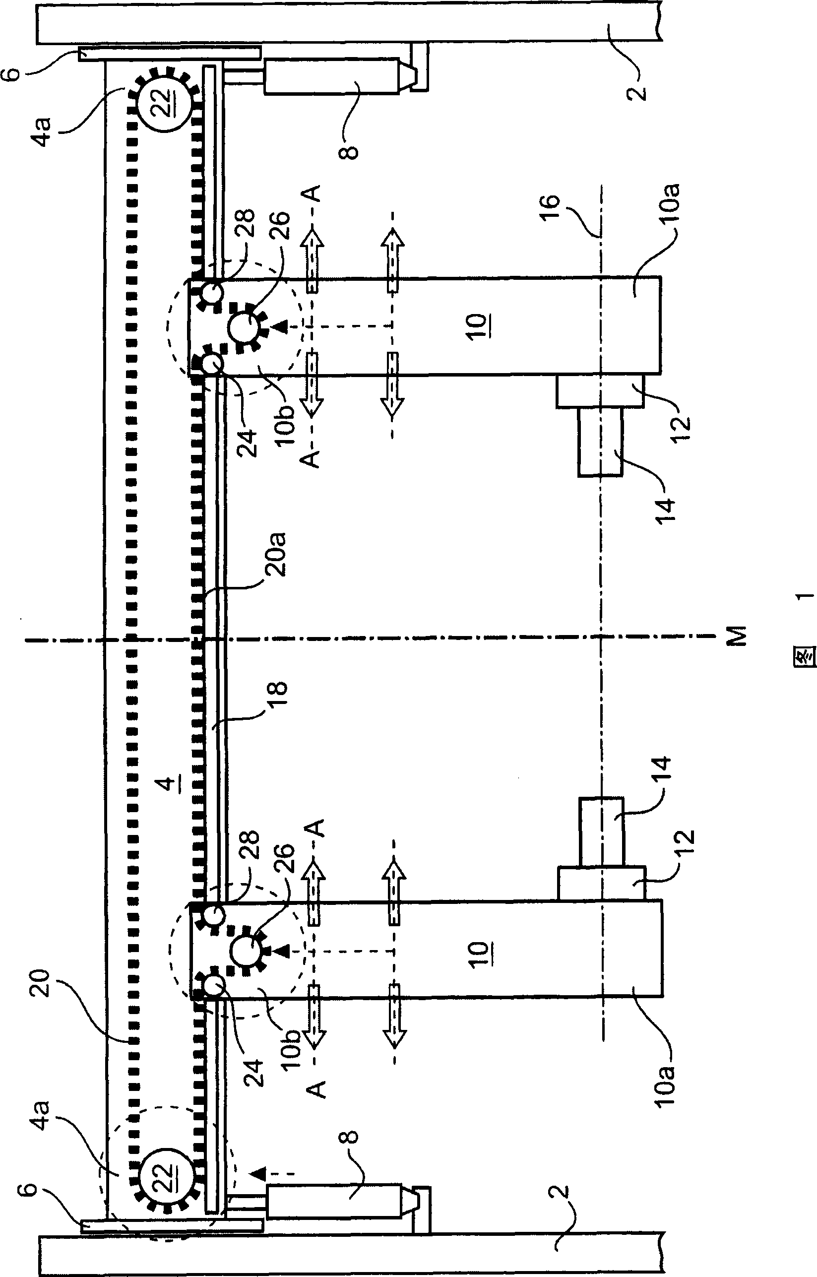 Unrolling device for winders