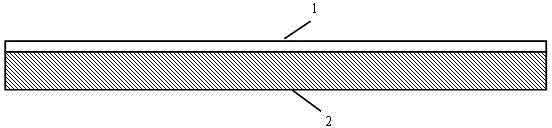 Scratch-resistant degradable licence card base material and preparation technology thereof