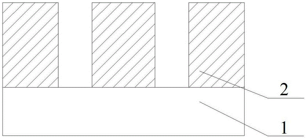 A kind of preparation method of superhydrophobic reentrant t-shaped microcolumn structure