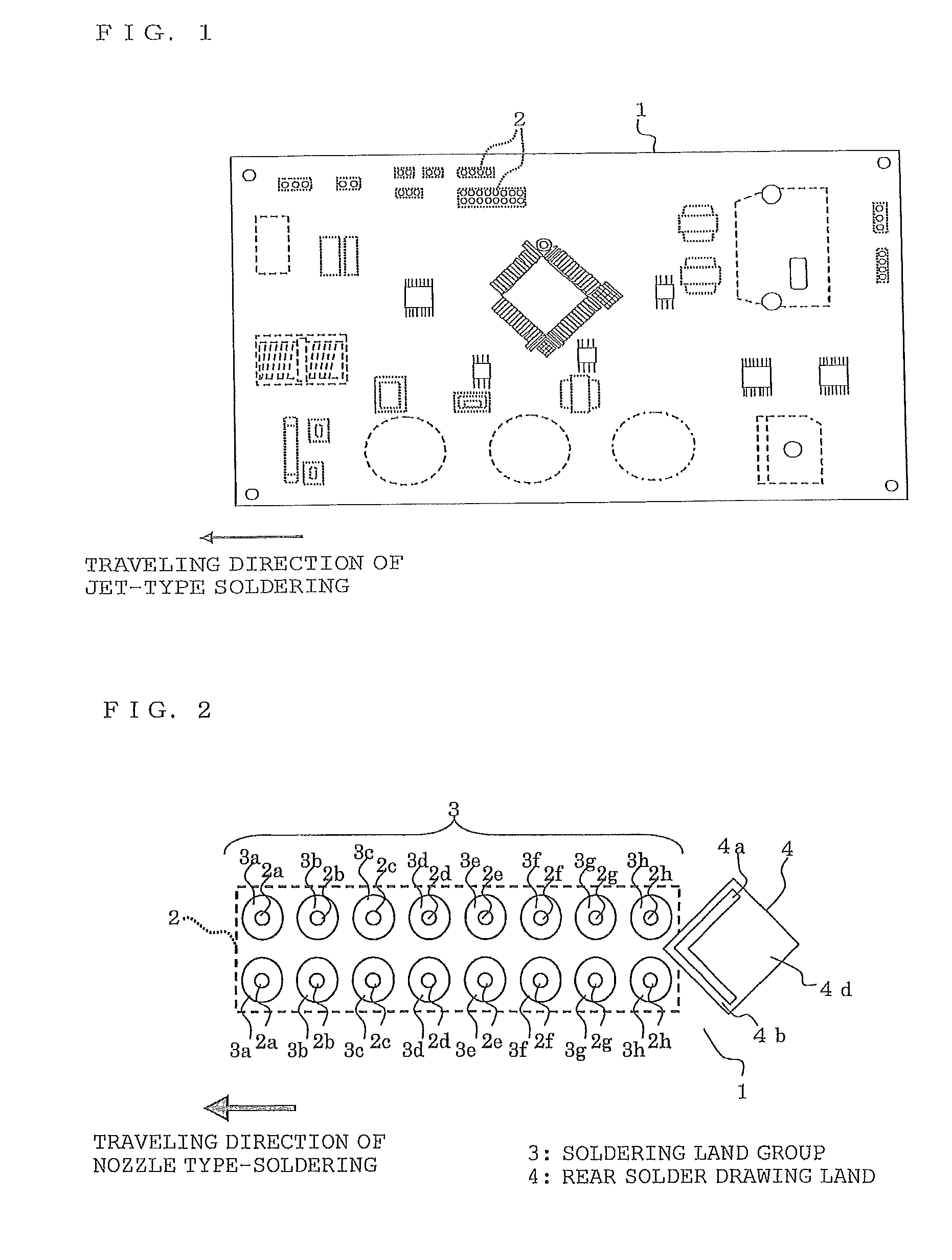 Dual inline lead-type electronic-part-mounted printed circuit board, method of soldering dual inline lead-type electronic part, printed circuit board and air-conditioner