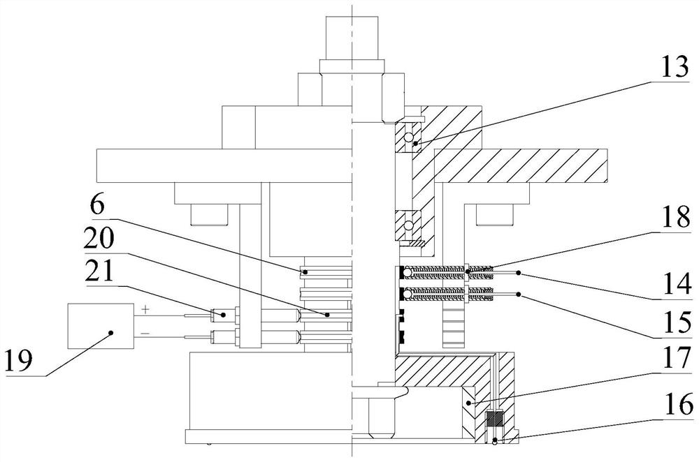 A heat dissipation grinding device with the function of measuring the temperature of the grinding surface