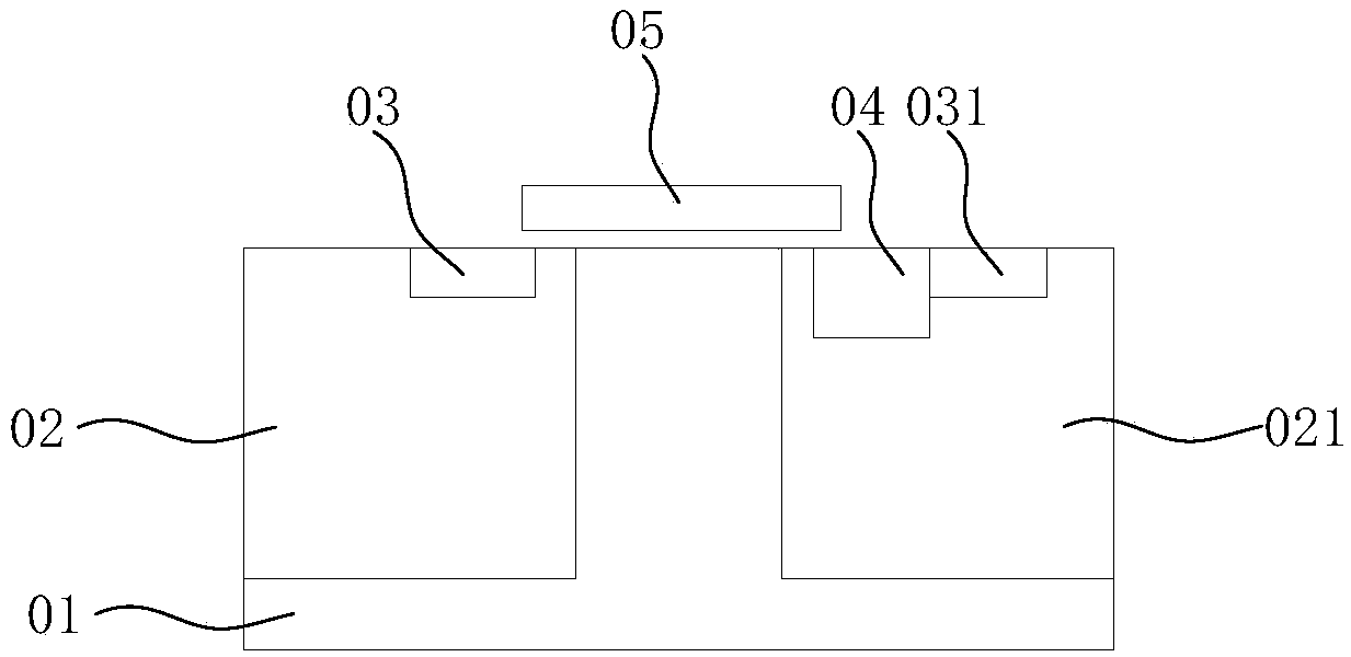 High-maintaining-voltage NLDMOS and manufacturing method thereof