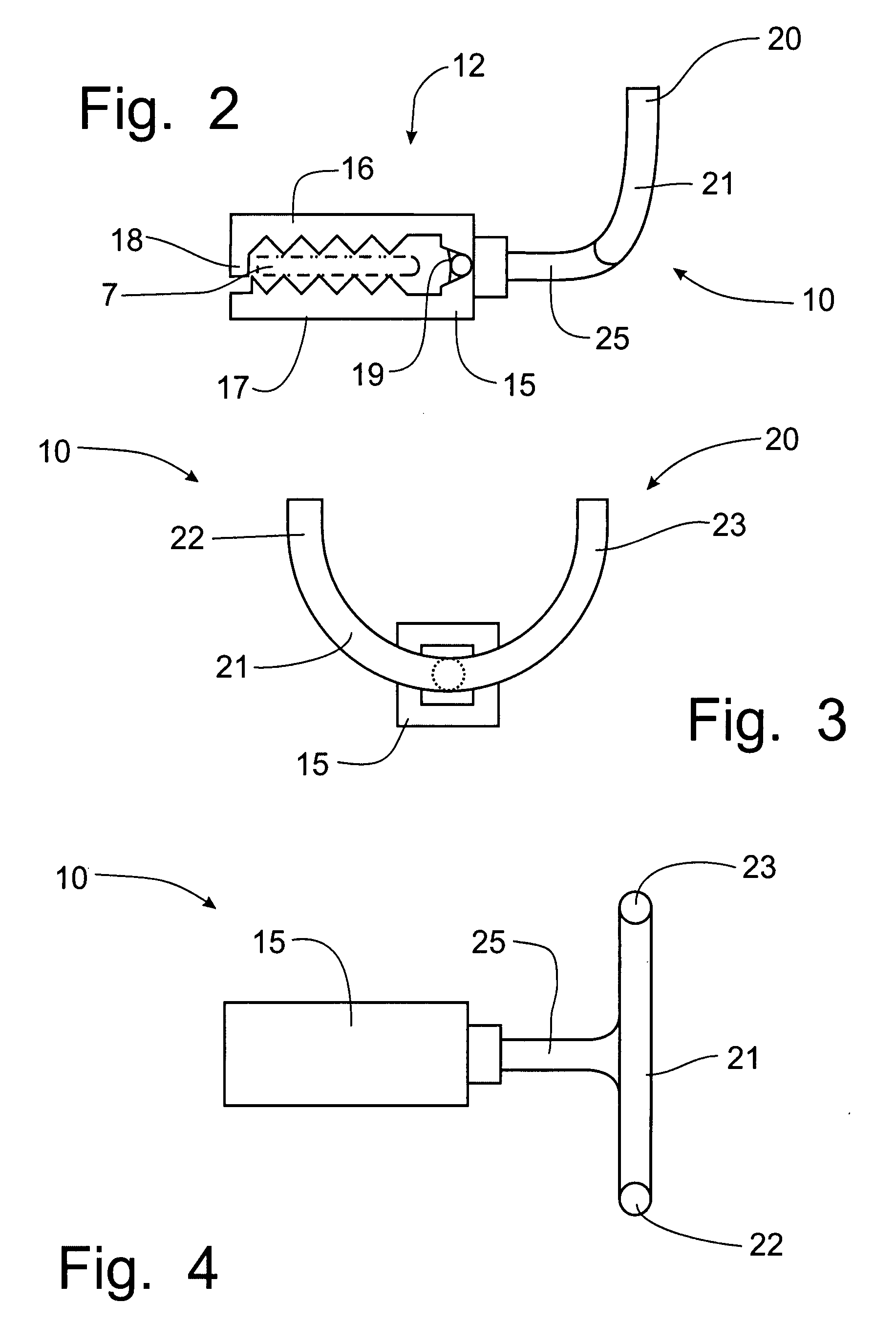 Device for Supporting Telephone Headpieces in Automobiles