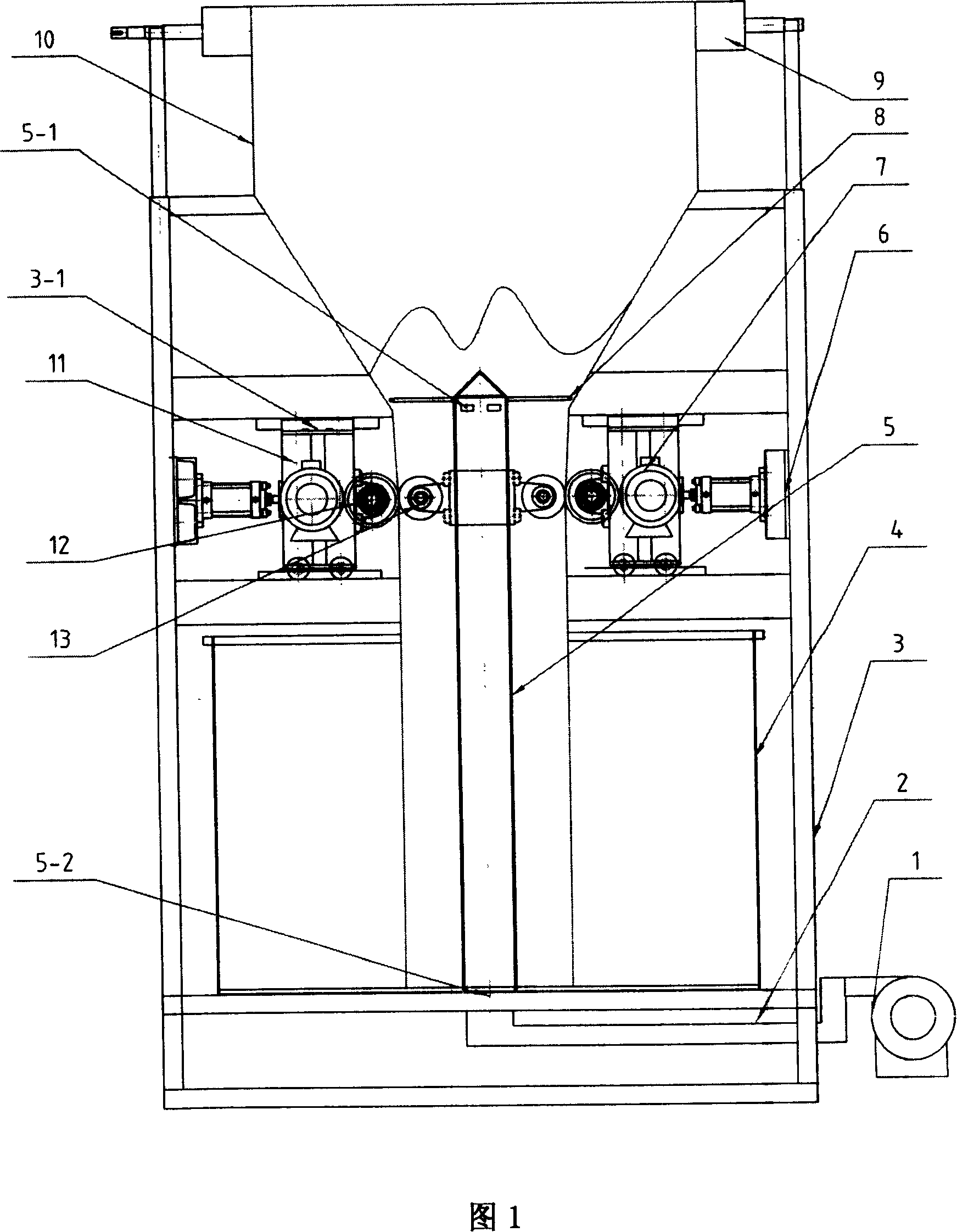 Crimple eliminating machine for cylindrical shape knitting cloth