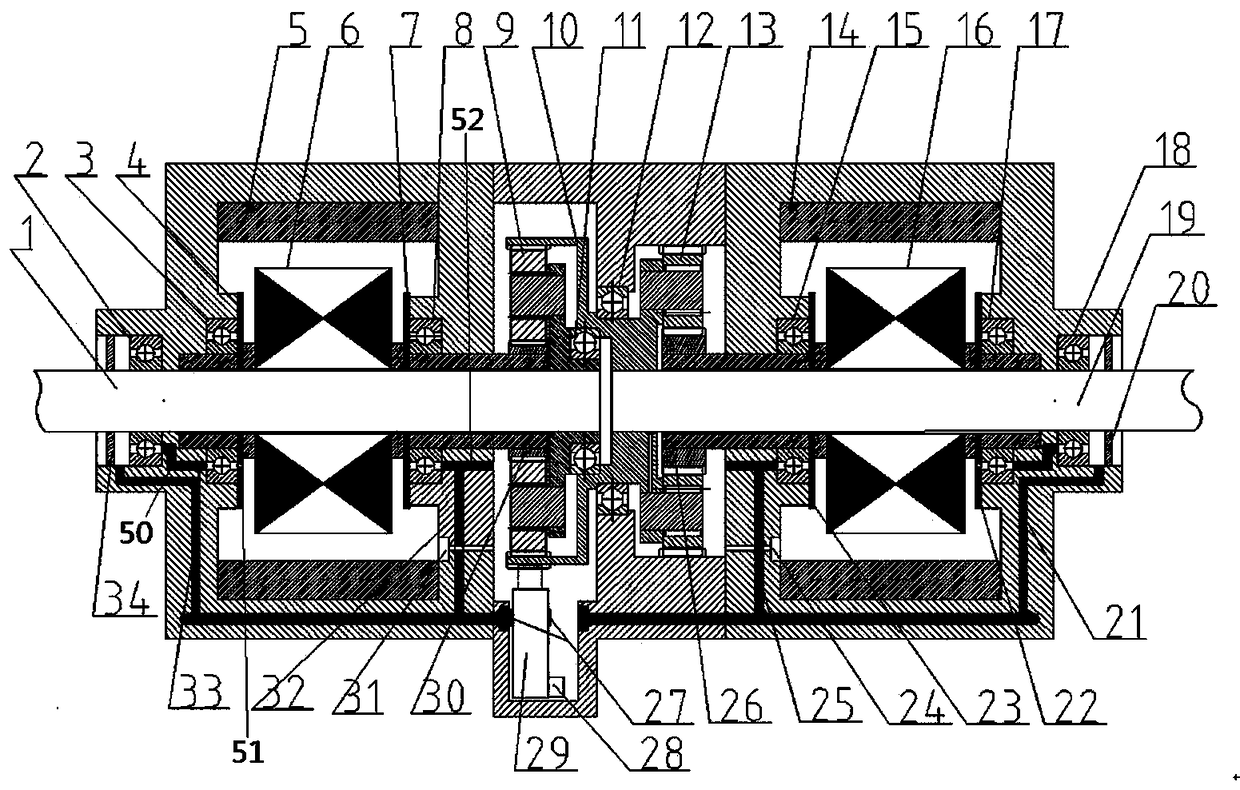 Vehicle and power device thereof