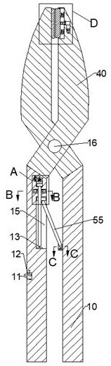 Dental forceps capable of limiting grip strength