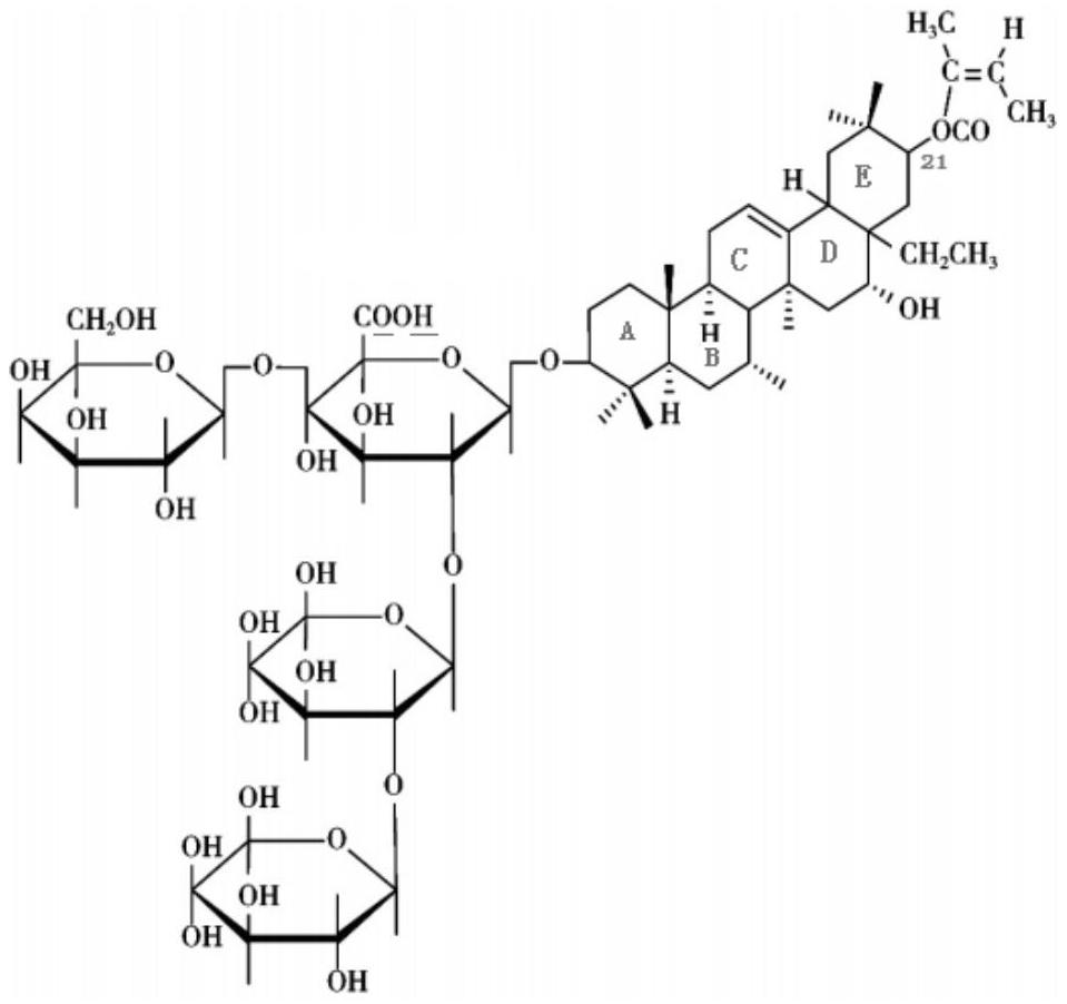 Washing liquid prepared from degreased tea seed meal and preparation method of washing liquid