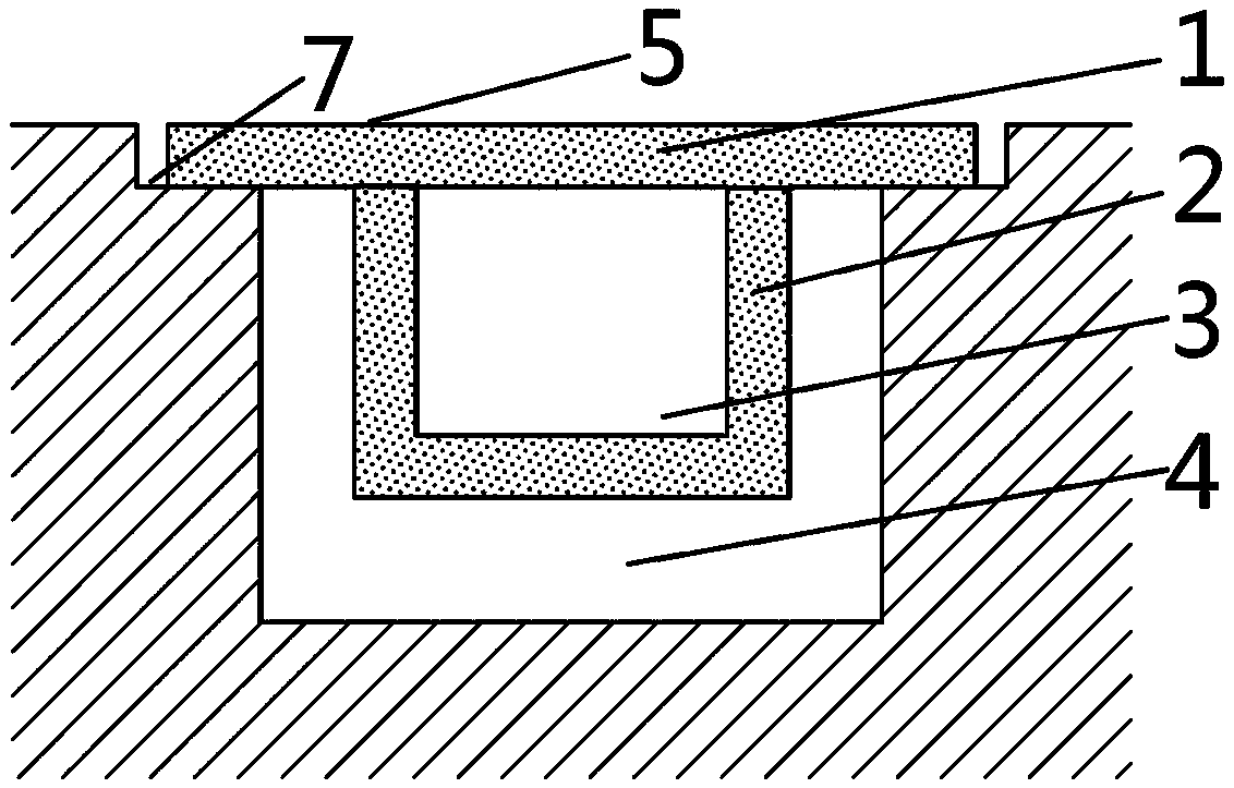 Wireless charging part packaging shell, charging system and charging device