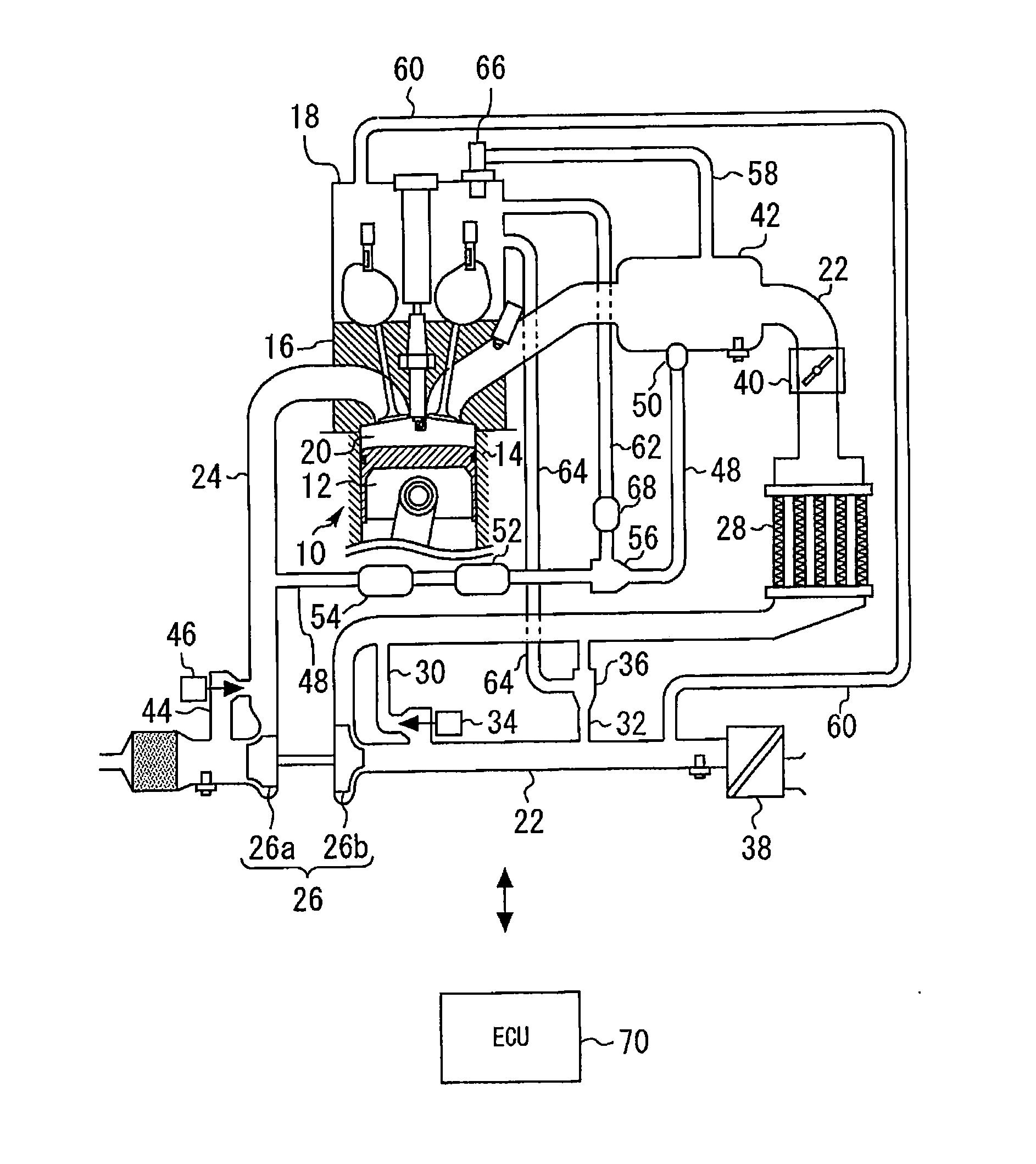 Ventilation control apparatus for internal combustion engine