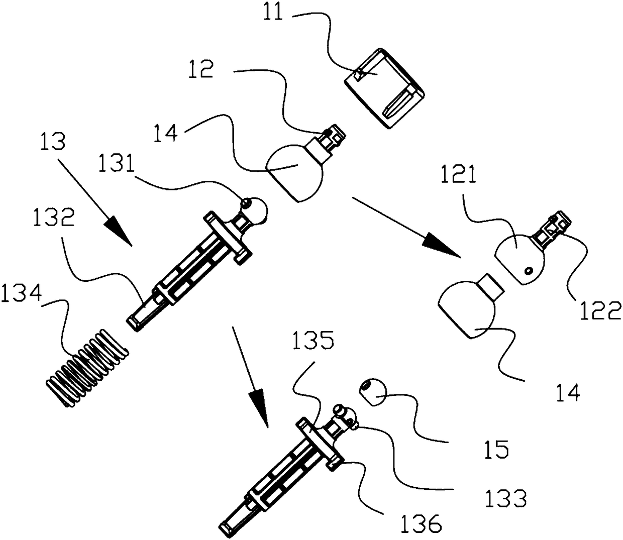 Damper and circular air-conditioning air outlet