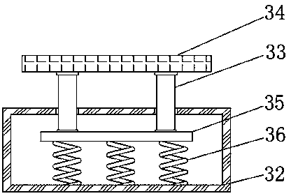 A domestic sewage purification treatment device