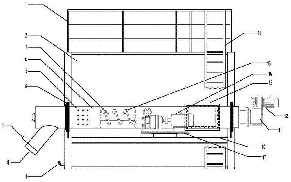 Filtering and deslagging device