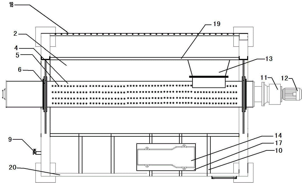 Filtering and deslagging device