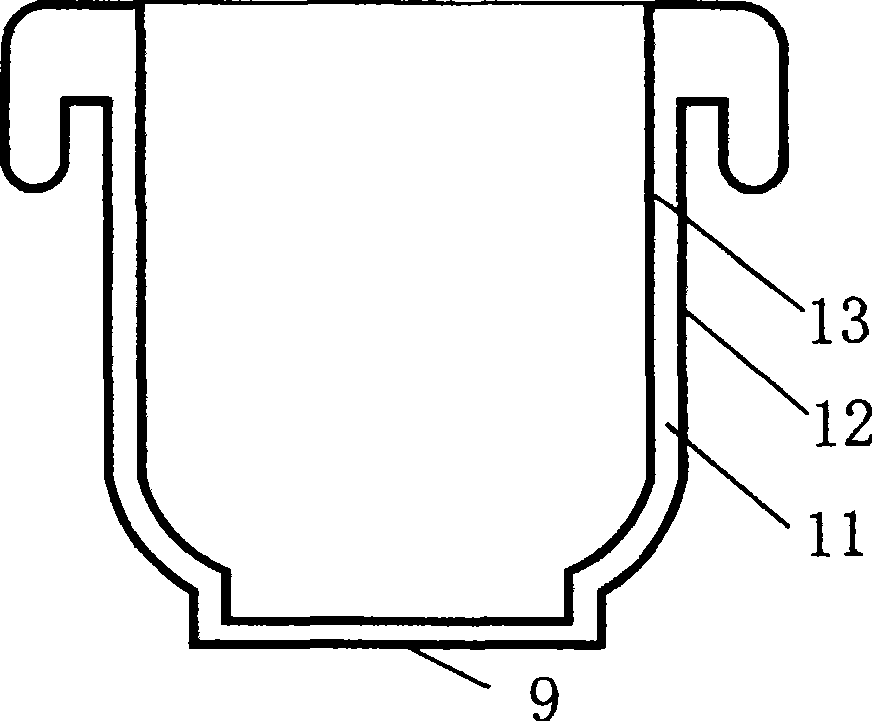 Blow molding and foam combining technique, and its product