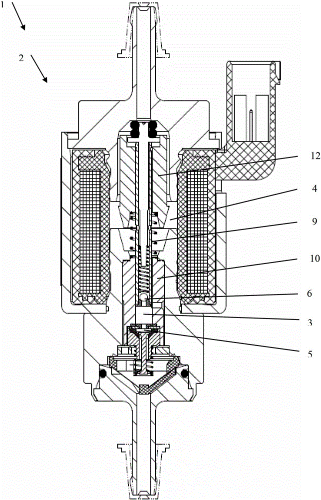 Reciprocating piston pumps with flow-through plain bearings