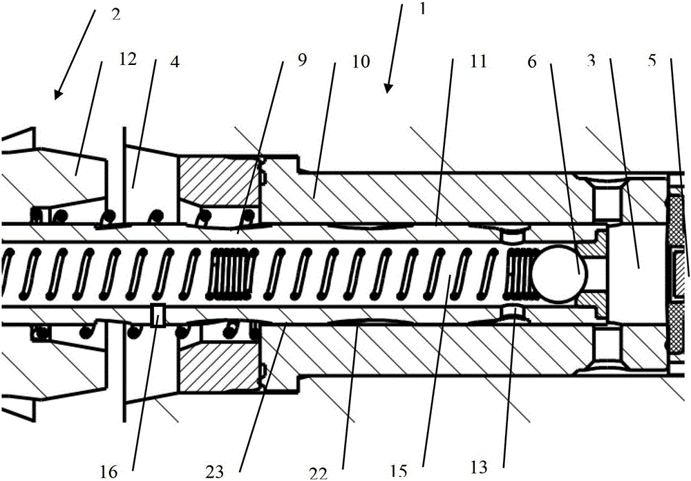 Reciprocating piston pumps with flow-through plain bearings