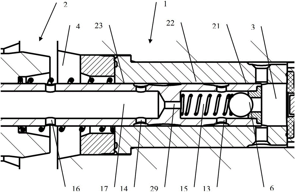 Reciprocating piston pumps with flow-through plain bearings