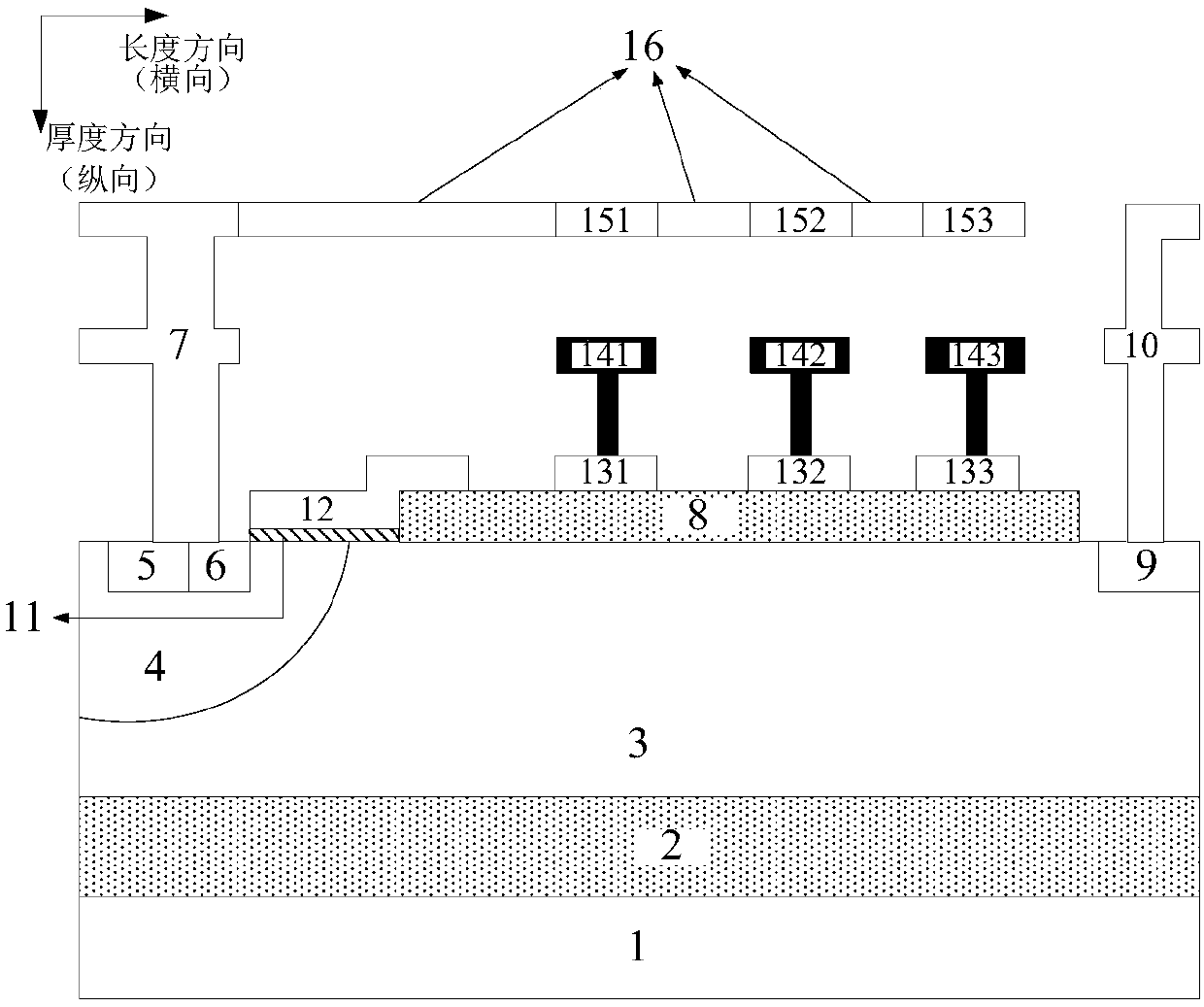 Lateral double-diffused metal oxide semiconductor field effect transistor with adjustable field plates