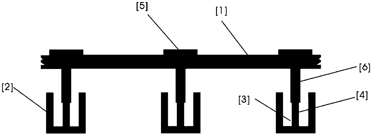 Split drainage waterproof system