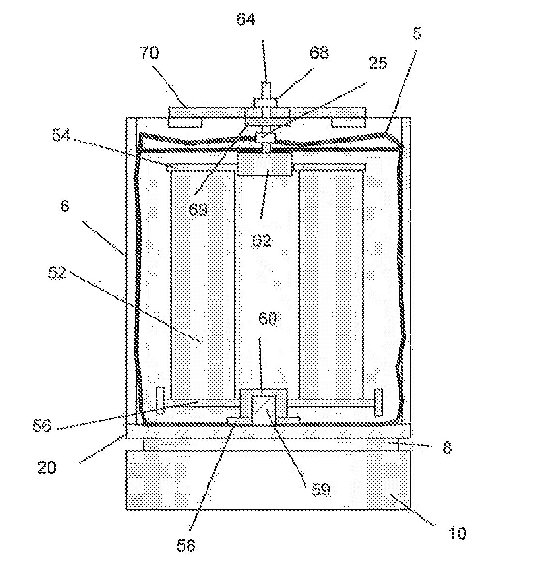 Eccentrically-rotating reactor