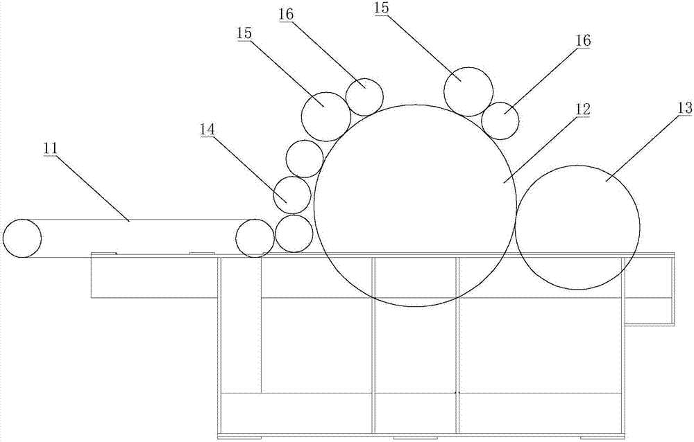 Wool spinning carding system capable of automatically controlling feeding