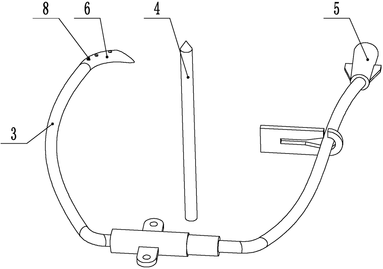 Cyst treating instrument